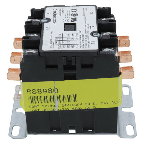 AAON AAON R88980 3-Pole 40A 24V Contactor