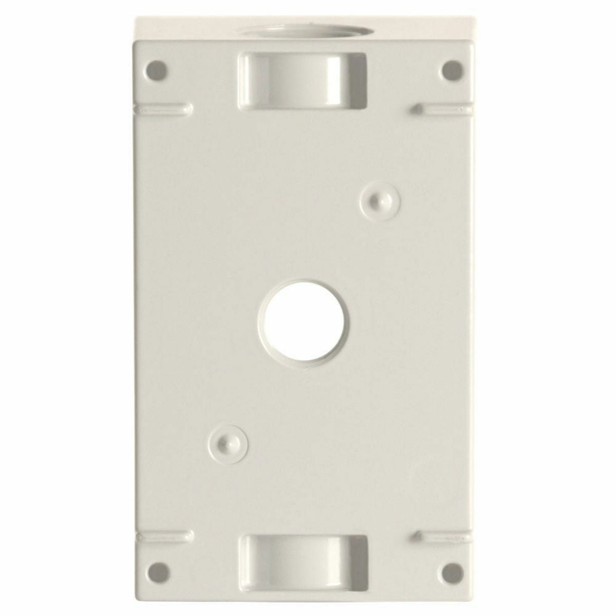 BELL BELL 5320-1 Weatherproof Box, 1 Gang, 18.3 Cu-in, White