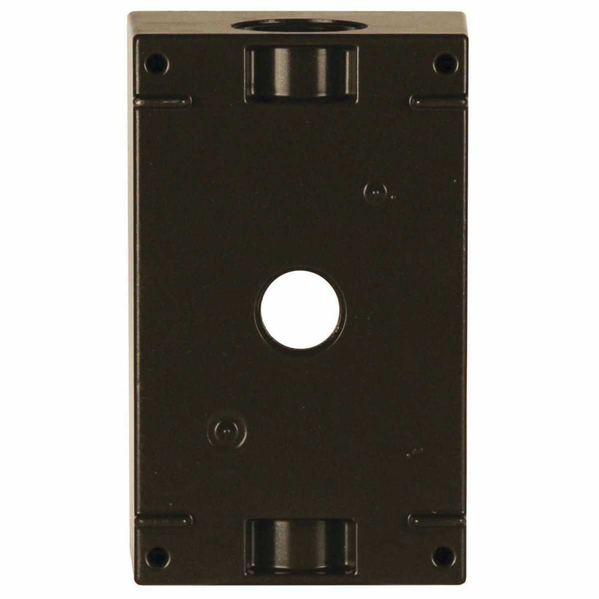 BELL BELL 5320-2 Weatherproof Box, 1 Gang, 18.3 cu-in Capacity, Bronze
