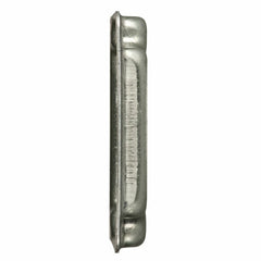 RACO 809U 4 Inch 1/2 Inch Raised 6.5 In. Pre-Galvanized Steel GFCI/Toggle Crushed Corner Square Box Exposed Work Cover