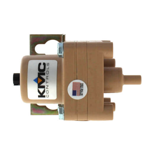 KMC CONTROLS KMC Controls RCC-1112 Bias Adjustment Reversing Pneumatic Relay 8 PSI Calibration with Mounting Bracket