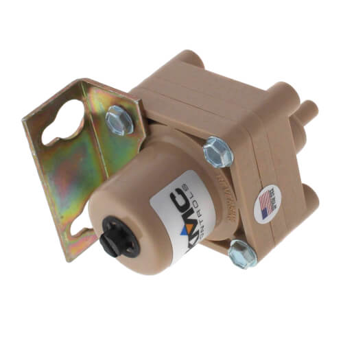 KMC CONTROLS KMC Controls RCC-1112 Bias Adjustment Reversing Pneumatic Relay 8 PSI Calibration with Mounting Bracket