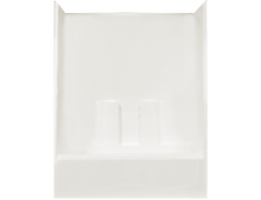 CLARION BATHWARE Clarion Bathware RE7931L-WH Tub Shower 60x31 Left Drain