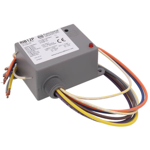 FUNCTIONAL DEVICES Functional Devices RIB12P Power Relay 12 VAC/VDC 20A Replacement RIB12P