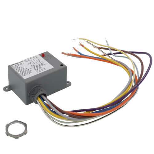 FUNCTIONAL DEVICES Functional Devices RIB2401B2G Enclosed Relay 20A DPDT 24V AC/DC/120V AC Coil