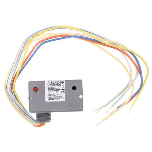 FUNCTIONAL DEVICES Functional Devices RIB24C-FA Enclosed Polarized Relay SPDT 24V 10A