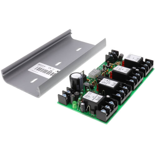 FUNCTIONAL DEVICES Functional Devices RIBMN24Q4C-PX 4 Output Field Adjustable Staging Threshold Relay Module 24 Vac/dc with 0-10 Vdc Control