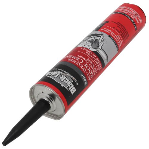DIVERSITECH DiversiTech RM-10 Black Jack All Weather Roof Cement 10 oz. Tube