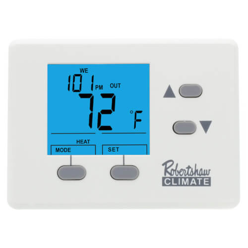 ROBERTSHAW RS1100 NON PROGRAMMABLE THERMOSTATS