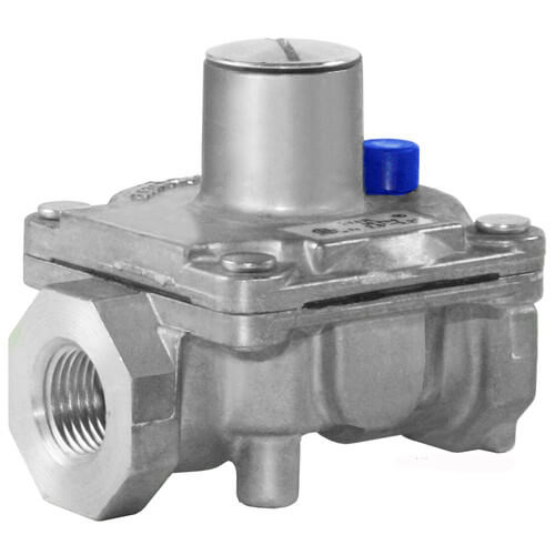MAXITROL Maxitrol RV47LF-43-0001 Natural Gas Regulator 1/2 Inch x 3/8 Inch 3.5 Inch WC Fixed Setting