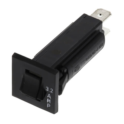 YORK York S1-02434532000 Circuit Breaker 3.2A 250V 1 Pole