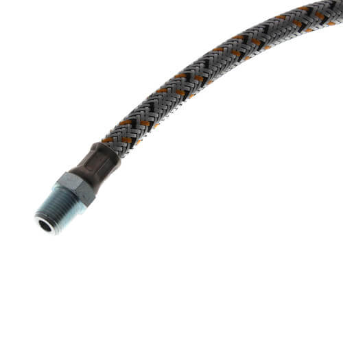 WESTWOOD PRODUCTS Westwood Products S220-24 1/4 NPT MxM Flexible Oil Line Braided Steel Covering 24 Length