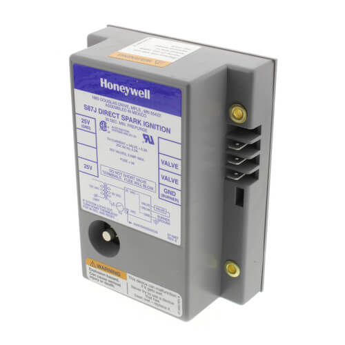 RESIDEO BRAUKMANN Resideo S87J1034 Single Rod Direct Spark Ignition Control 21 Second Trial and Lockout