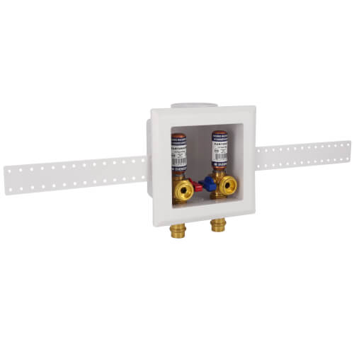 EVERFLOW Everflow SB110-RH Press Unibox Single Washing Machine Box w/ Hammer Arrestor