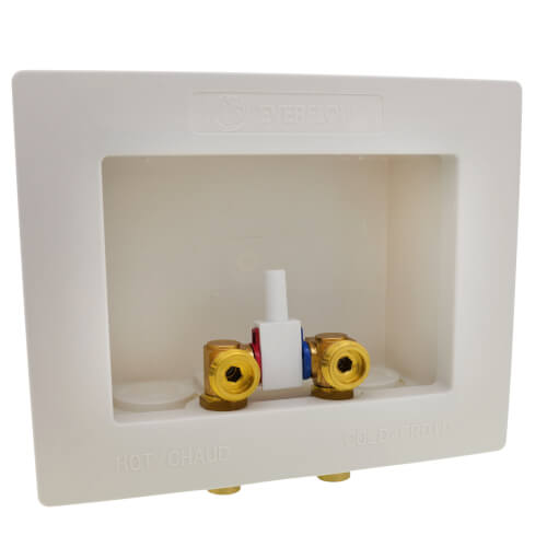 EVERFLOW Everflow SB200-R FlexBox Washing Machine Outlet Box Press