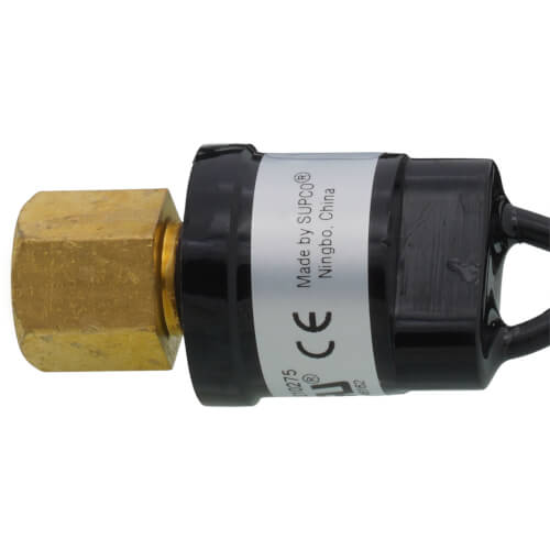 SUPCO Supco SFC210275 Fan Cycling Switch 24/120/240 VAC 650 PSI