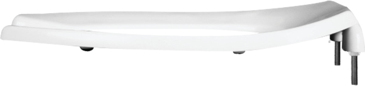 BEMIS Bemis 1955CTFR 000 Elongated Open Front Toilet Seat in White