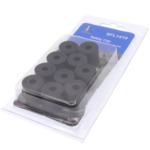 SUPCO Supco SFL1410 Safety Locking Cap 1/4 (10 Pack) SFL1402