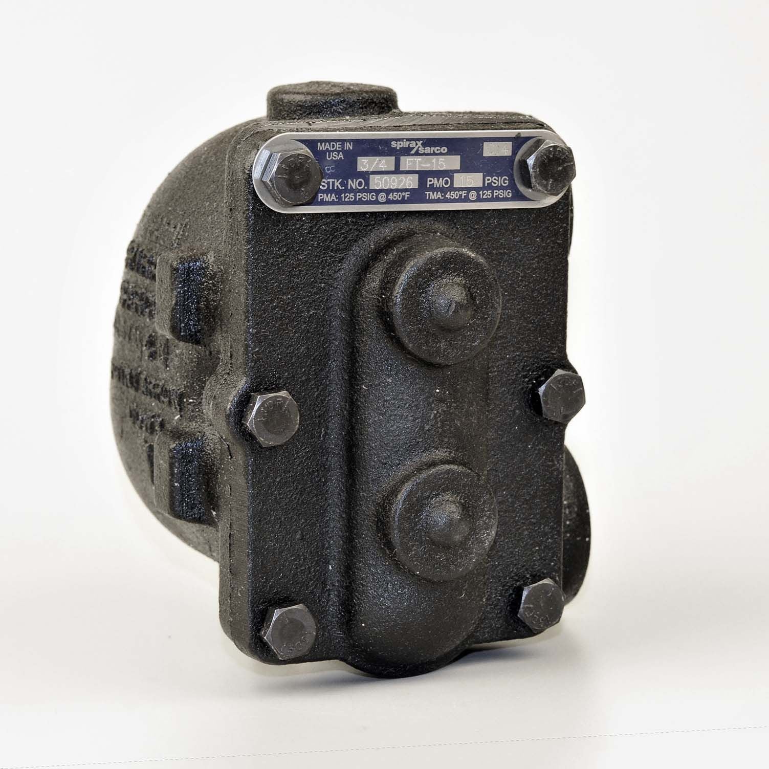 SPIRAX SARCO SPIRAX SARCO 50926 FT15 3/4 CAST IRON FLOAT & THERMOSTATIC TRAP 15PSI