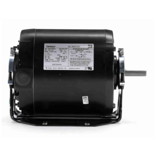 CENTURY MOTORS Century SGF2034V4 Belt Drive Fan and Blower Motor 1/3 HP Split Phase 115V