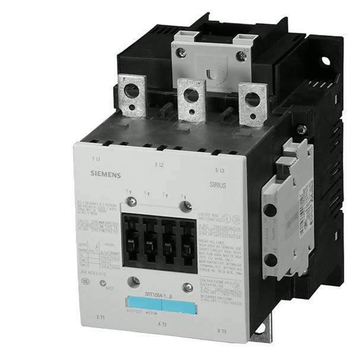 SIEMENS SIEMENS 3RT1055-6AF36 Power Contactor Non-Reversing 150A Coil: 110 to 127 VAC
