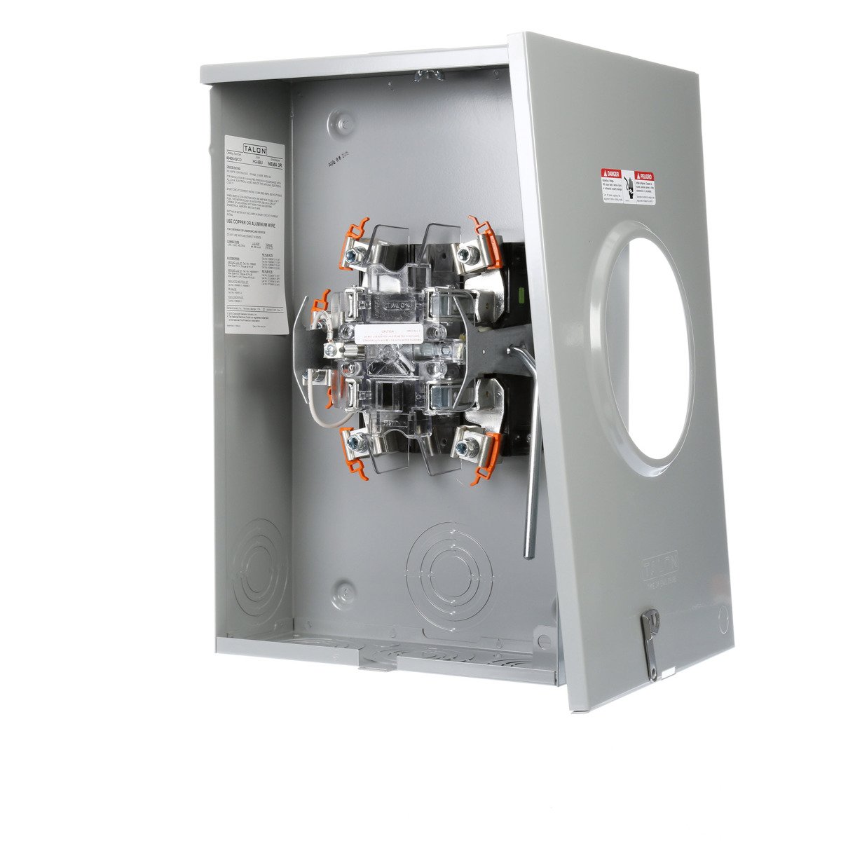 SIEMENS Siemens 40405-02CO 200Amp 5-Jaw Ringless Meter Socket
