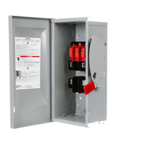 Siemens GF222N 240 VAC/250 VDC 60 Amp 2-Pole 3-Wire NEMA 1 General Duty Fusible Safety Switch