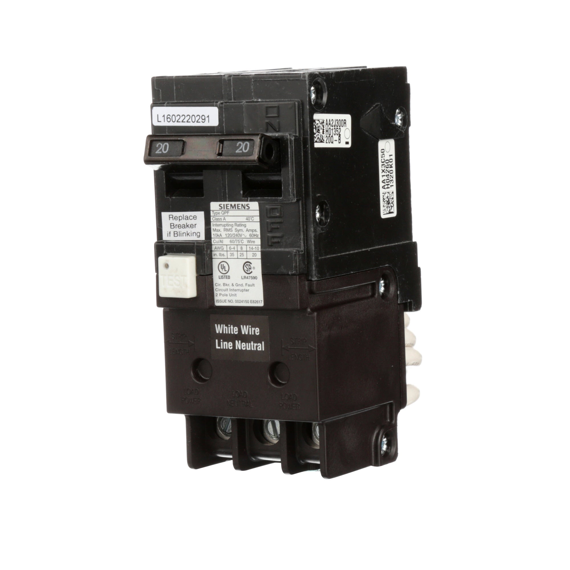 SIEMENS QF220A CIRCUIT BREAKERS
