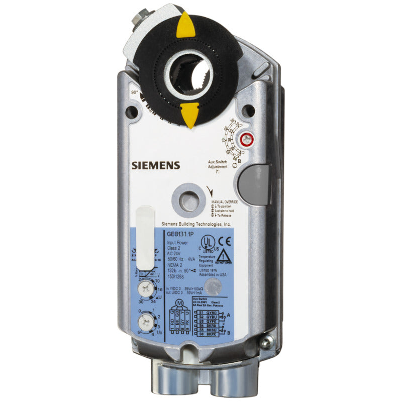 SIEMENS GEB141.1P ACTUATORS