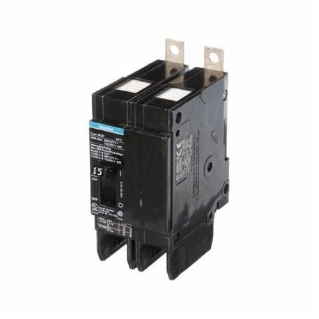 SIEMENS Siemens BQD215 Type BQD Molded Case Circuit Breaker 15 Amp 480 VAC 14 kA Circuit Breaker