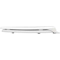 Bemis 1250TTA 000 Elongated Open Front Toilet Seat with Cover in White