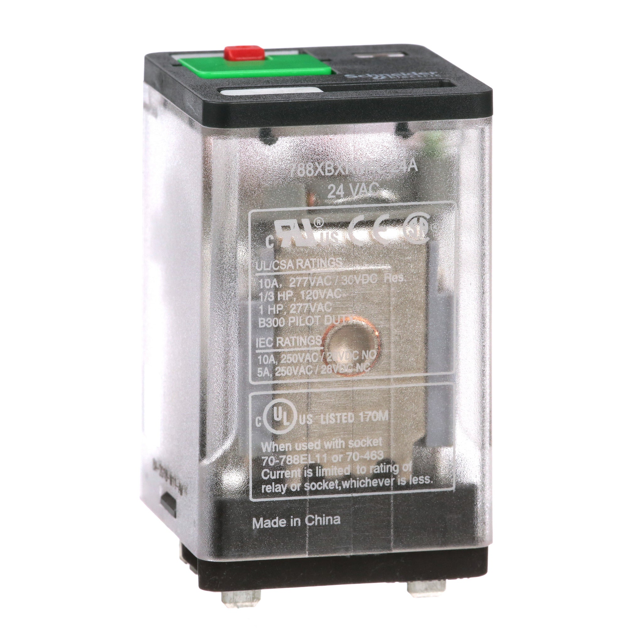 SCHNEIDER ELECTRIC 788XBXRM4L-24A RELAYS