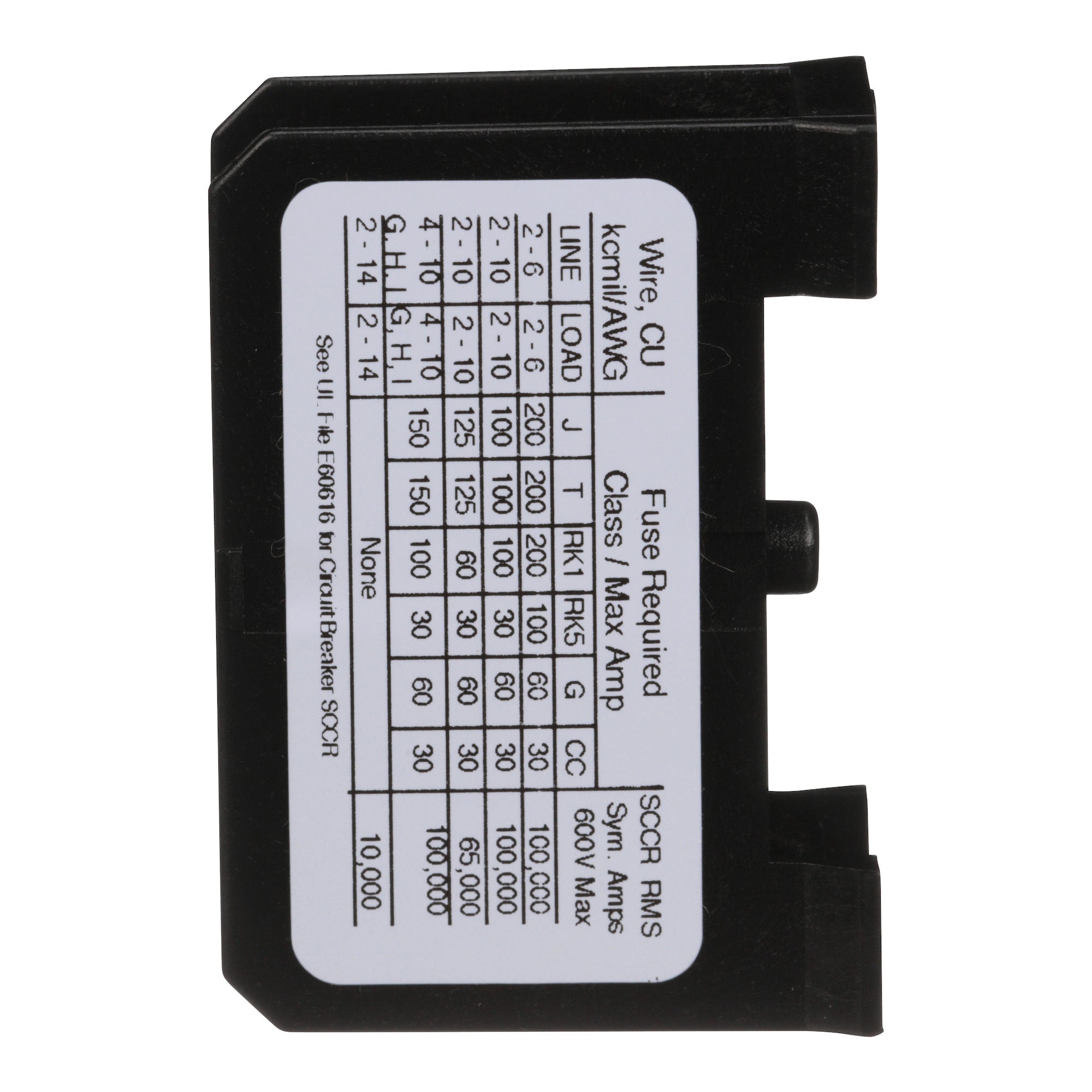 SCHNEIDER ELECTRIC Square D 9080LBA161101 Primary Thermoplastic Power Distribution Block 115 Amp 600 Volt 14 to 2 AWG