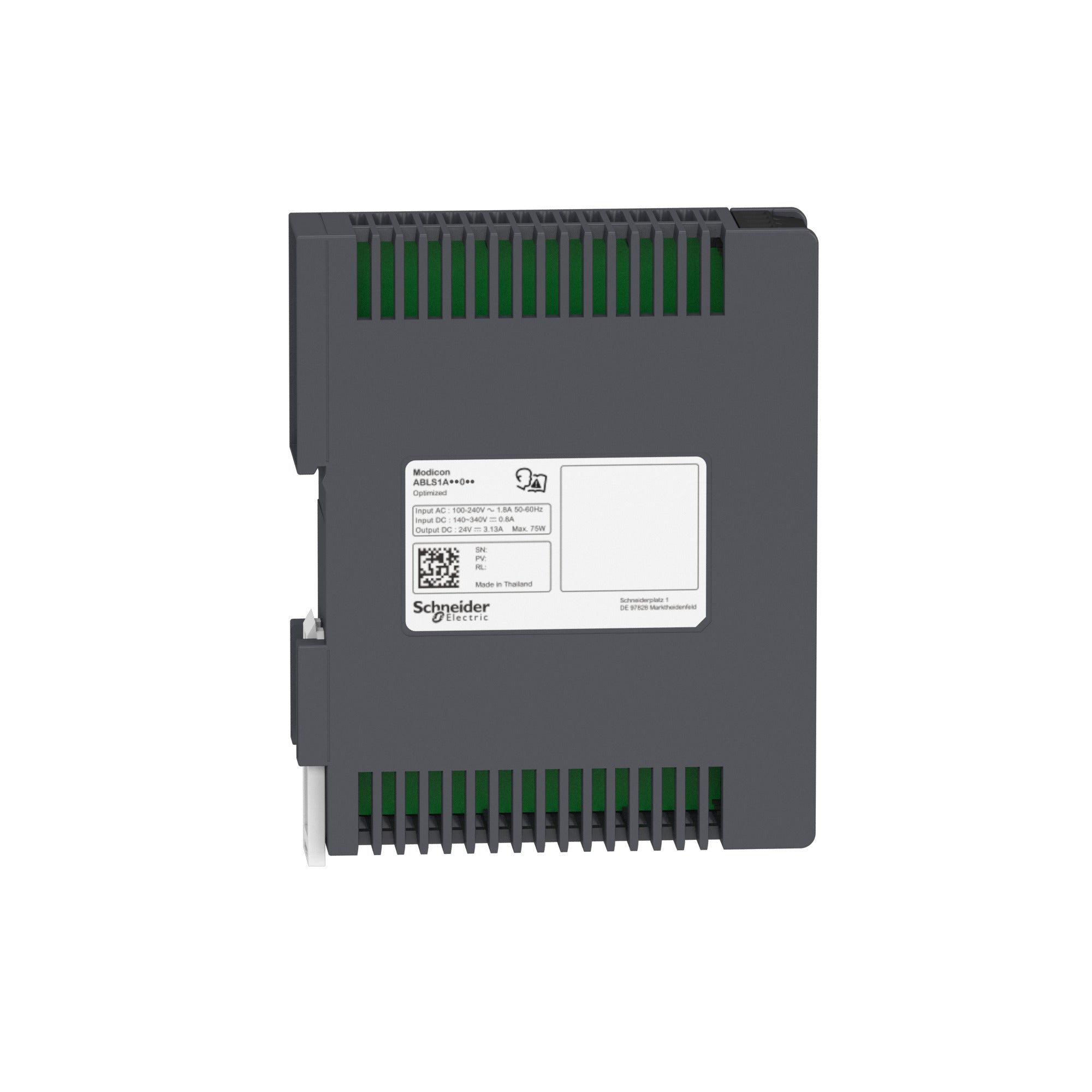 SCHNEIDER ELECTRIC Schneider Electric ABLS1A24031 Regulated Power Supply 100 to 240V AC 24V 3.1A Single Phase