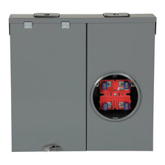 Square D CM200S 120/240 VAC 200 Amp 1-Phase 3-Wire NEMA 3R Overhead/Underground Service Ring Type Meter Main