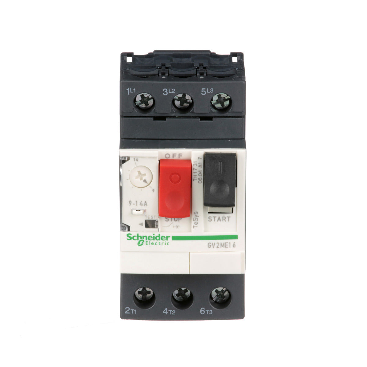 SCHNEIDER ELECTRIC Schneider Electric GV2ME16 Manual Motor Starter Push Button 9 to 14 Amps