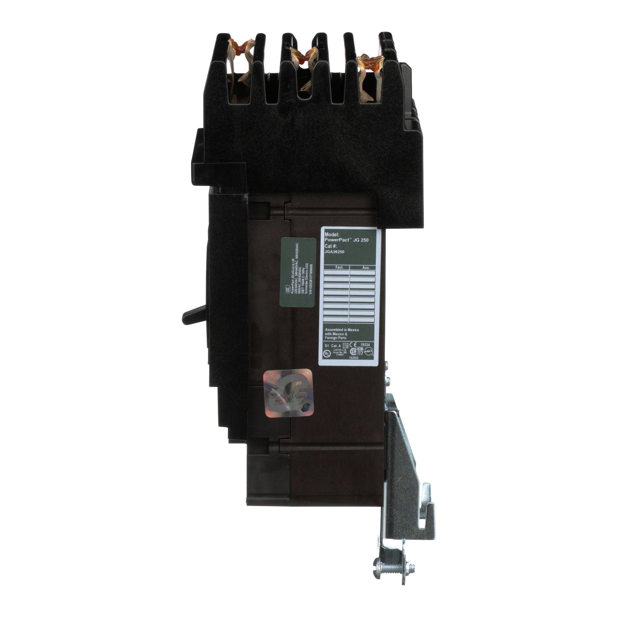 SCHNEIDER ELECTRIC Square D JGA36250 600 Volt 250 Amp Molded Case Circuit Breaker
