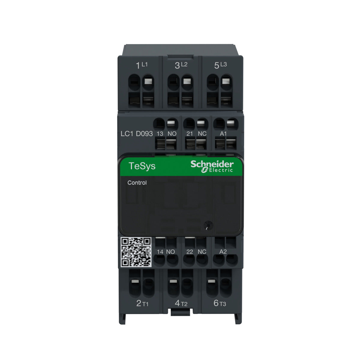 SCHNEIDER ELECTRIC Schneider Electric LC1D093G7 IEC Contactor 9A 5HP 480VAC 3-Pole