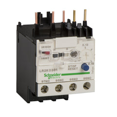 Schneider Electric LR2K0306 Square D 600 Volt 1.2 Amp 3-Pole 1NO 1NC Bi-Metallic Screw Clamp Terminal Thermal Overload Relay