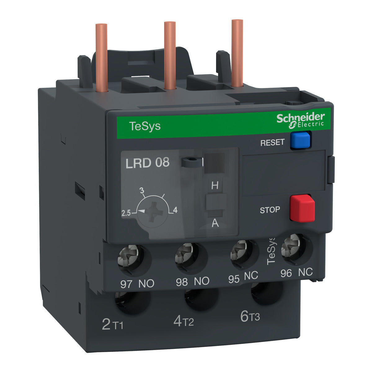 SCHNEIDER ELECTRIC LRD08L OVERLOAD RELAYS