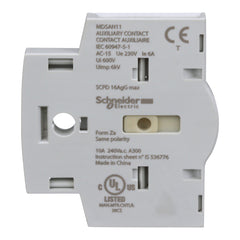 Schneider Electric MDSAN11 Auxiliary Contact Module 1NO 1NC