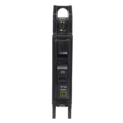 Square D QOU125 1-Pole 20 Amp 120/240 Volt Thermal Magnetic/Common Trip Miniature Circuit Breaker