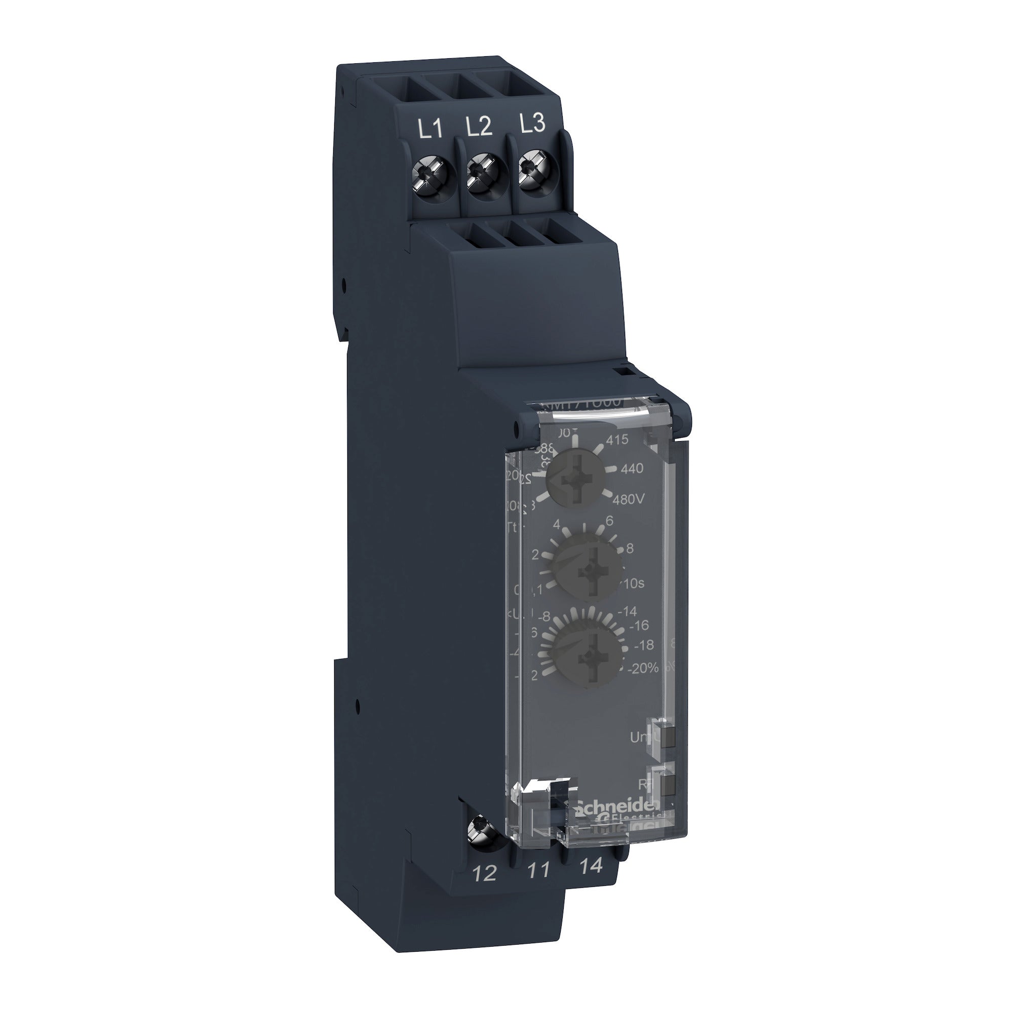 SCHNEIDER ELECTRIC Schneider Electric RM17TA00 3-Phase Relay 250V 5 Amp RM17
