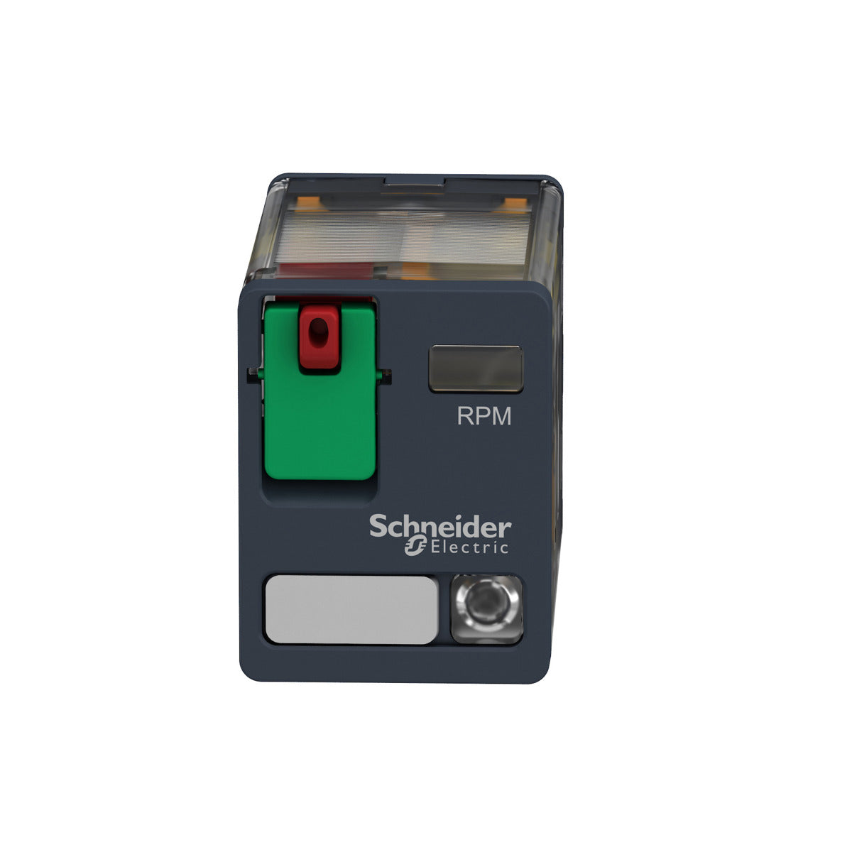 SCHNEIDER ELECTRIC Schneider Electric RPM22B7 24 VAC 15 Amp 2NO 2NC Din Rail/Panel Mount Plug-In Relay