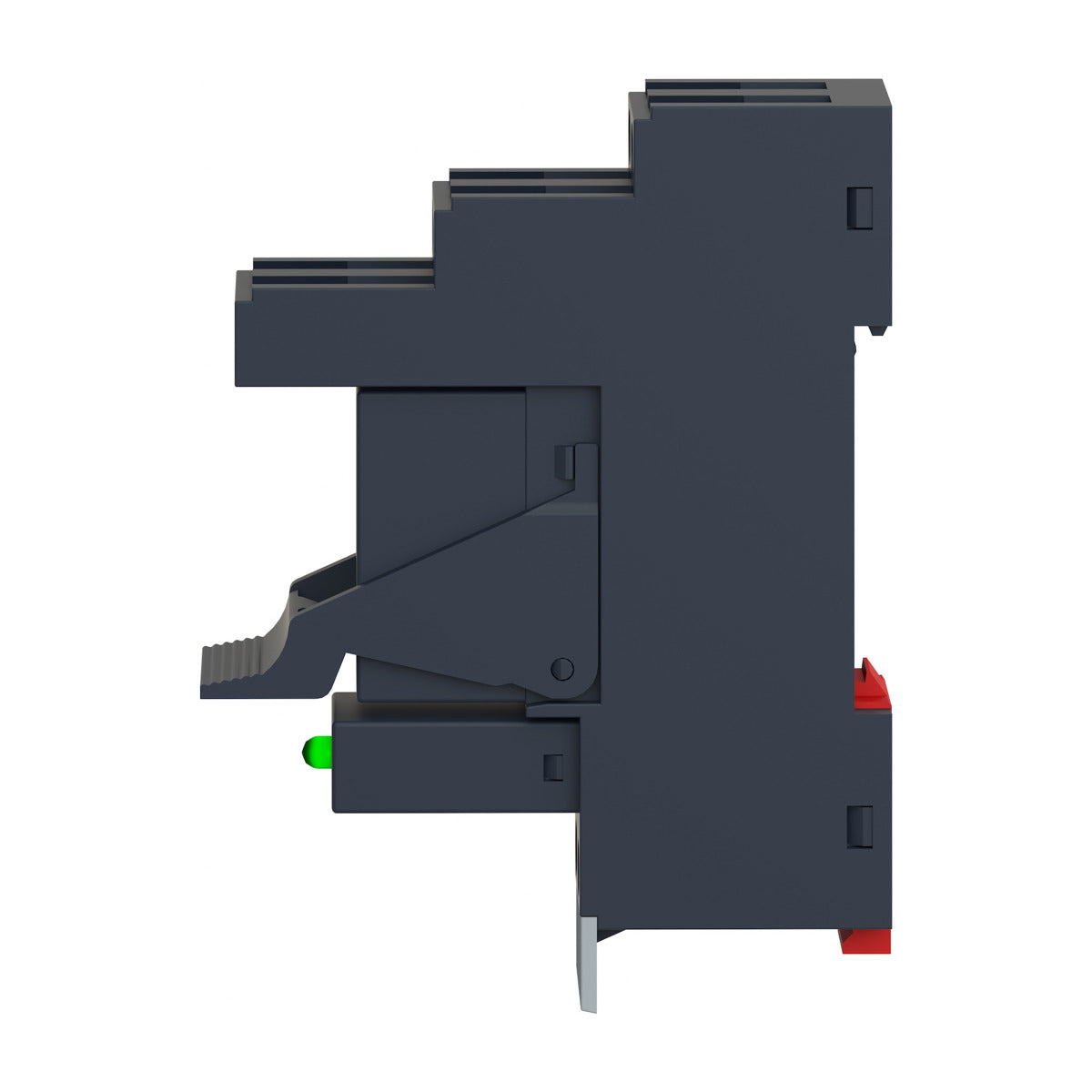 SCHNEIDER ELECTRIC Schneider Electric RSB2A080BDPV Interface Plug-In Relay, Harmony Electromechanical Relays, Pre-Assembled, 8A, 2CO, with LED, 24V DC