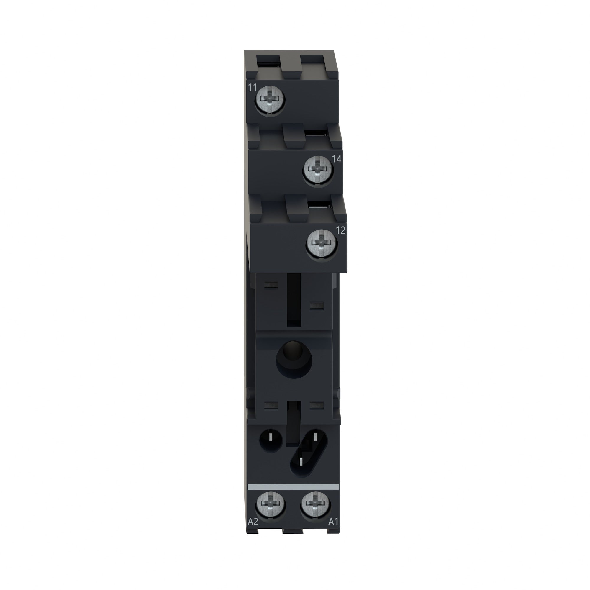 SCHNEIDER ELECTRIC Schneider Electric RSZE1S35M Square D 15.5 x 61 x 78.5 mm 250 VAC 12 Amp Din Rail/Panel Mount Relay Socket