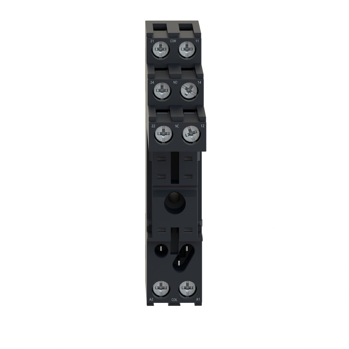 SCHNEIDER ELECTRIC Schneider Electric RSZE1S48M Square D 250 VAC 10 Amp Din Rail/Panel Mount Relay Socket
