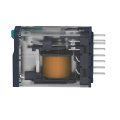 Schneider Electric RXM3AB2BD miniature plug in relay 24 VDC 10 Amp 3CO replacement MPN