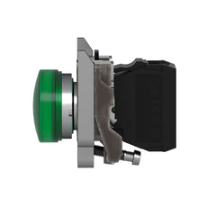 Schneider Electric XB4BVG3 Pilot Light 120 VAC 22 mm