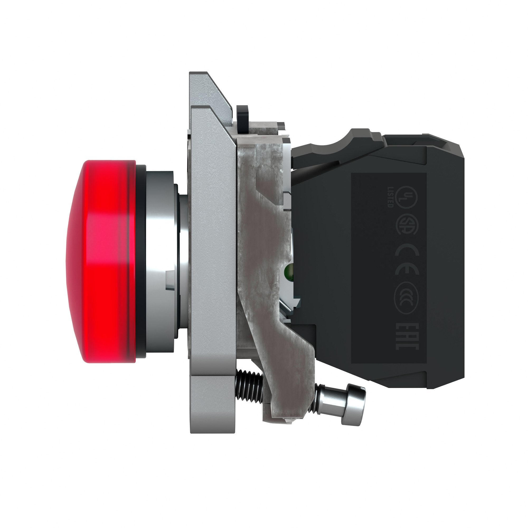 SCHNEIDER ELECTRIC Schneider Electric XB4BVG4 Pilot Light 110-120V AC 14 mA Red LED 22mm